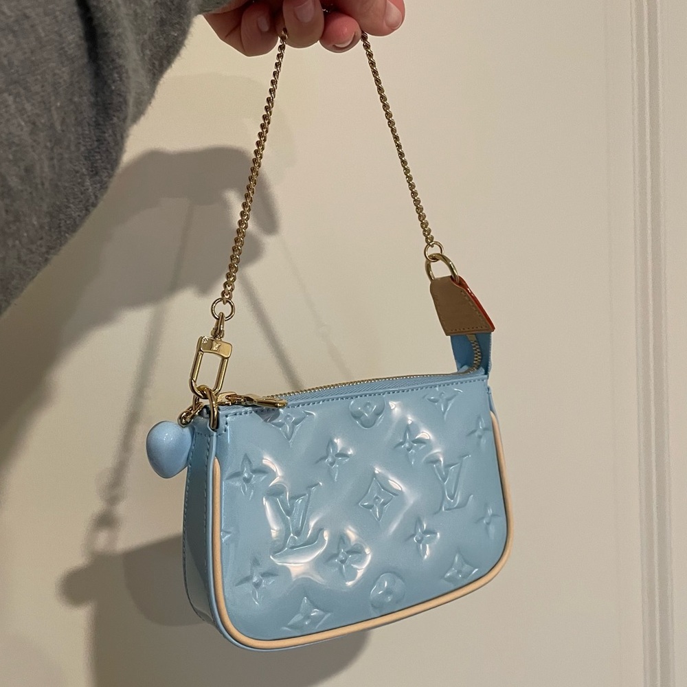 ❌SOLD❌ Louis Vuitton lollipop blue pochette by